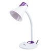 SONNEN / Table lamp OU-607, on a stand, E27 base, white / purple