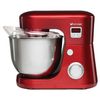 Mixer planetary KITFORT KT-1308-1, 600 W, 6 speeds, 3 nozzles, metal bowl 4.2 liters, red