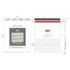 Safe-plastic packages, LARGE FORMAT (562х695+45 mm), SET of 50 PCs., individually numbered