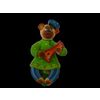 Ковровская глиняная игрушка / Composition-whistle "Bear on a tree stump"