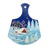 Беломорские узоры / Board kitchen wooden "Winter" 23 cm