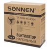 SONNEN / Floor fan, 3 modes, TF-50W-45-А304, d = 45 cm, 50 W, black, 454789