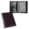 BEFLER / Classic driver's wallet, genuine leather, embossed, 6 plastic pockets, brown