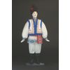 Потешный промысел / Porcelain souvenir doll "Bessarabia Moldavian in festive national costume"