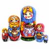 Фабрика Матрешек / Matryoshka Factory / Oksana Matryoshka with a loaf, 5 m 17 cm