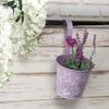 Kaemingk / Hanging pots for balconies Amalfi 14 cm lilac, metal