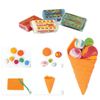Plasticine JOVI (Spain), set of 6 colors 300 g. with 3 molds, 3 stack, oilcloth, plastic bucket