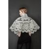 Снежинка / Snowflake / Women's lace drape with a pattern of trefoil