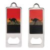 BRAUBERG / Metal opener 36x96 mm, volumetric 3D-image, "Animals", assorted (5 types)