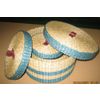 Wicker baskets in a set
