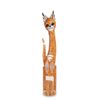 Decor and Gift / Wooden figurine "Cat" 80 cm