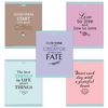 HATBER / Notebook А5, 96 sheets, staple, line, cardboard cover, "You can't say better" / 12 pcs.