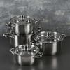 Доляна / Doliana / Set of pots "Grette", 4 pcs: 1.6 l, 2.3 l, 3.2 l, 4.2 l
