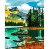 Опт-картина / Pintura por números 40x50 Lago
