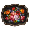 Жостово / Articulated Zhostovo tray 45x36 cm