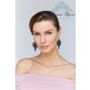 Lace earrings "Maria" black