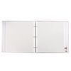 BRAUBERG düğün fotoğraf albümü, 20 manyetik yaprak 30x32 cm, dokulu deri, mercan
