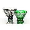 Гусевской Хрустальный завод / Crystal vase for fruit "Victory" small black