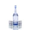Гусевской Хрустальный завод / Crystal bottle "Deer hunting" with cork