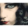 Опт-картина / Pintura por números CAKADU 40x50 Menina e gato