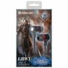 DEFENDER / Headphones with microphone (headset) Lance in-ear, wired, 1.2 m, in-ear, black with red
