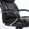 BRABIX PREMIUM "Direct EX-580" armchair, chrome, recycled leather, black