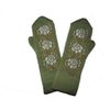 MITTENS for women double with hand embroidery