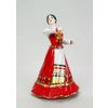 Vernissage of History / Figurine of a Cossack woman in dance (hand-painted)