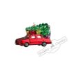 Holiday Classics / Juguete de árbol de Navidad "Coche con árbol de Navidad", 6 piezas