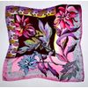 Handmade "Chrysanthemum" silk handkerchief