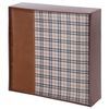 Photo album BRAUBERG "Scotch" for 200 photos 10x15 cm, leather-like, paper pages, box