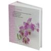 BRAUBERG photo album for 100 photos 10x15 cm, hard cover, "Orchid", pink and white