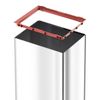 Waste bin Hailo Big-Box Swing L 35 l., Steel, white