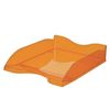 Khay nằm ngang để đựng giấy STAMM "Lux", A4 (350x255x70 mm), màu cam