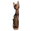 Decor and Gift / Wooden figurine "Cat" 50 cm