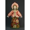 Потешный промысел / Bambola ricordo in porcellana "Costume festivo da donna, 18-19 secolo"