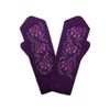 MITTENS for women double with hand embroidery