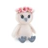 JUGUETES NARANJOS / Peluche Búho Lisa flor delicada 20 cm