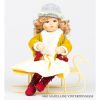 Birgitte Frigast / Boneca de porcelana Madelaine Princesa do inverno, 18 cm