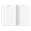 Child's medical card (Form 026/u-2000), 16 sheets, A4 (198x278 mm), BRAUBERG, offset, blue
