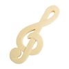 White chocolate figured "Treble clef"
