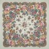 Павловопосадский платок  / Shawl "Song of Lelya", with silk fringe