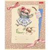 HATBER / Notebook 12 sh. cage, cardboard cover, "Cute Owls" / 20 pcs.