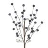 Kaemingk / Decorative branch with berries Blueberry Night 60 cm