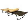 Bed folding children's (cot), 1500 x600 x260 mm, fabric, mattress 20 mm, "Karinochka", ARNO