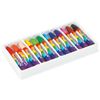 ЮНЛАНДИЯ / Wax crayons thickened "UNLANDIC AND INDIAN ELEPHANT", 12 color SET, oil base