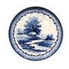 Гжельский Фарфоровый завод / Grand plat festif dans la peinture thématique de Titov 295x295x20