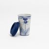 Гжельский Фарфоровый завод / Designer coffee cup with silicone lid No. 15