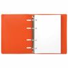 BRAUBERG / Notebook on rings A5 (180x220mm), 120 sheets, textured leather, "Fusion", blue / orange / 2 pcs.