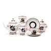 Дулёвский фарфор / Tea service "Agate. Silhouettes", 15 items